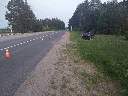 В Вороновском районе в ДТП пострадала водитель мопеда