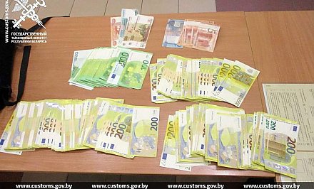 Гродненская таможня не допустила незаконного провоза крупной суммы денег через границу