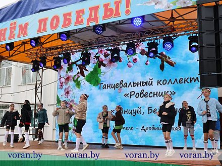 Звонкая песня льется над вороновской землей в День Победы