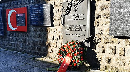 Белорусские дипломаты почтили память жертв системы нацистских лагерей смерти в мемориале Маутхаузен