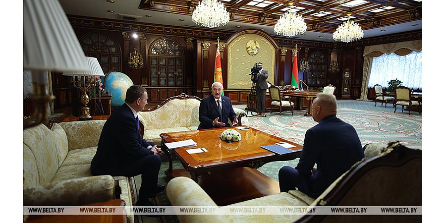 Александр Лукашенко встретился с российским предпринимателем Дмитрием Мазепиным