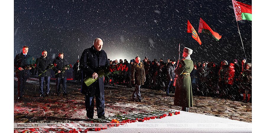 Александр Лукашенко: генетическая память белорусов стала настоящим национальным иммунитетом