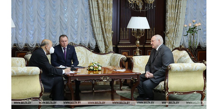 Александр Лукашенко предлагает Китаю наметить дополнительные пути сотрудничества с учетом ситуации в регионе и санкций