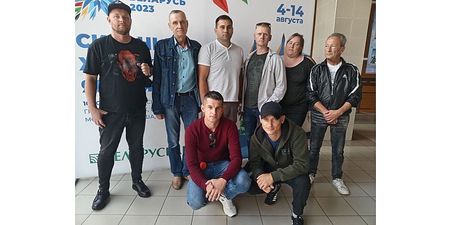 Фотофакт. Вороновчане снова на трибунах болельщиков 