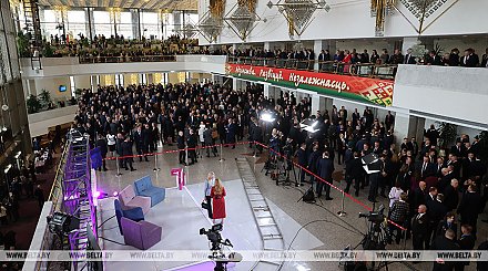 ФОТОФАКТ: Свыше 2,5 тыс. человек примут участие в мероприятии во Дворце Республики