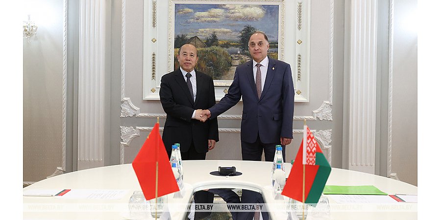 Беларусь и Китай обсудили актуальные вопросы в сфере международной безопасности