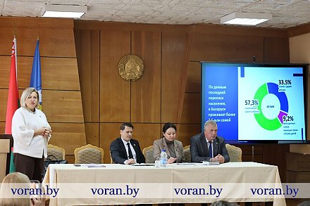 Семья — под защитой государства. На Едином дне информирования в Вороновском районе выступила глава Гродненского областного Совета депутатов Елена Пасюта