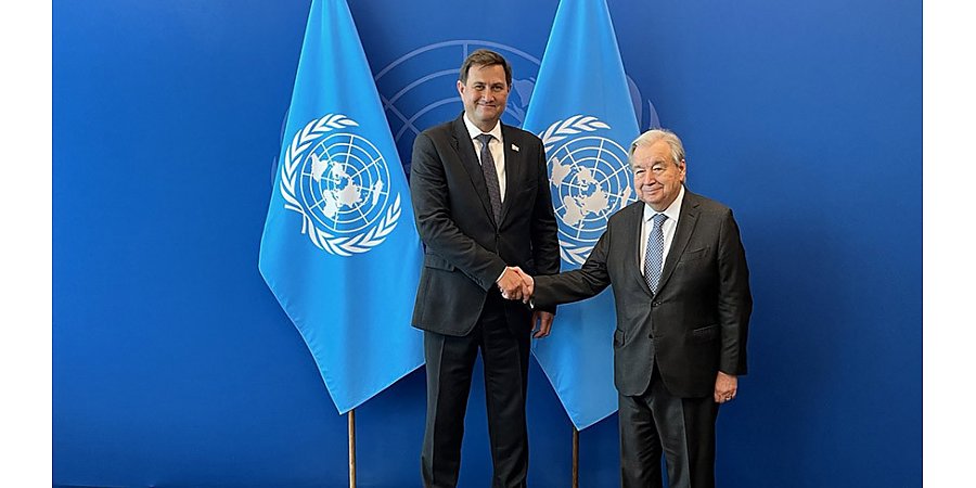 Рыженков обсудил с Гутерришем укрепление роли ООН в обеспечении международной безопасности и устойчивого развития