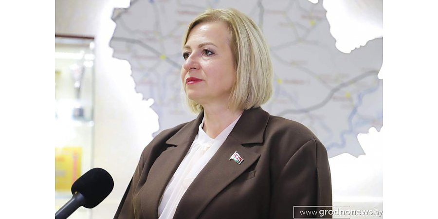 Председатель Гродненского областного Совета депутатов Елена Пасюта: «В приоритете – качество жизни на селе»