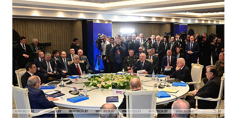 Четыре направления. Полная речь Александра Лукашенко о приоритетах белорусского председательства в ОДКБ