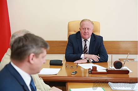 Заместитель председателя облисполкома Виктор Лискович провел прием граждан