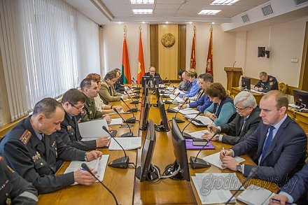 Безопасность детей, охрана школ, летняя занятость. В Гродно прошло заседание областного координационного Совета субъектов профилактики и комиссии по делам несовершеннолетних облисполкома