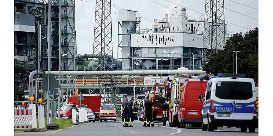 Число пострадавших при взрыве на химзаводе в Германии увеличилось до 31