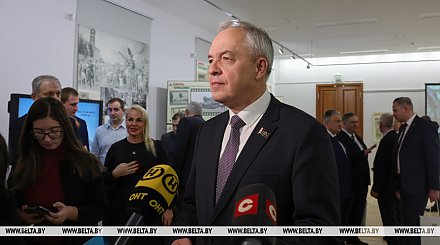 Сергеенко: выставку "Беларусь единая и непобедимая" можно провезти по разным городам