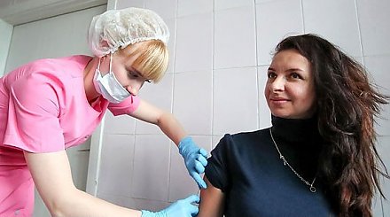Массовая вакцинация против гриппа началась в Беларуси