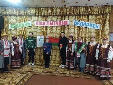 В Курчевском сельском клубе прошел праздник молодого избирателя «Мы голосуем впервые»