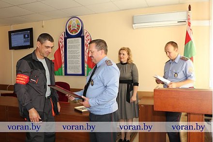 Лучшие помощники Вороновской милиции — энергетики