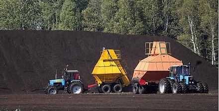 Минэнерго: в этом году в Беларуси добыто торфа в 1,5 раза больше