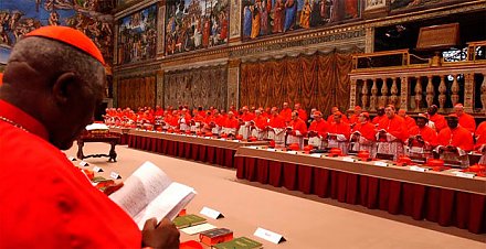 В Риме начались выборы нового Папы
