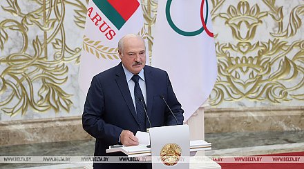 Александр Лукашенко - олимпийцам: спортивные достижения - не только личный триумф, за вами народ Беларуси