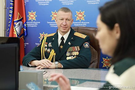 Начальник Гродненского областного управления МЧС Дмитрий Лакиза: «2024 год стал годом вызовов и проверки на прочность, с которыми мы успешно справились»
