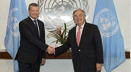 Генсек ООН подчеркивает особое место Беларуси в многосторонней дипломатии