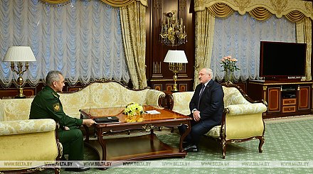 Александр Лукашенко на встрече с Сергеем Шойгу: ни вы, ни мы войны не хотели и не хотим