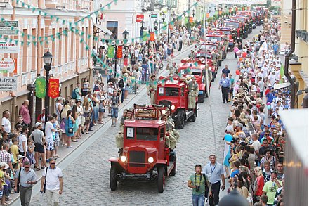 Торжественное открытие чемпионата мира по пожарно-спасательному спорту прошло в Гродно