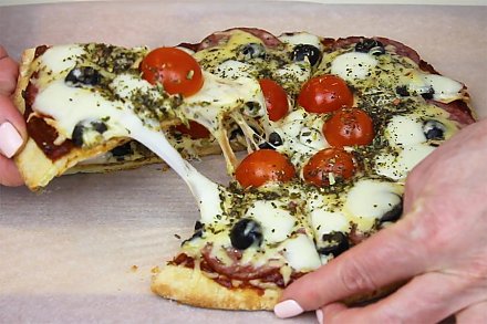 Просто и вкусно: рецепт пиццы на сковороде