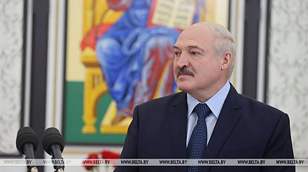 Лукашенко в Минском районе посетил новый храм в честь святого пророка Иоанна Предтечи