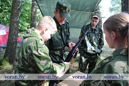 Два лагеря военно-патриотического профиля работают в Вороновском районе