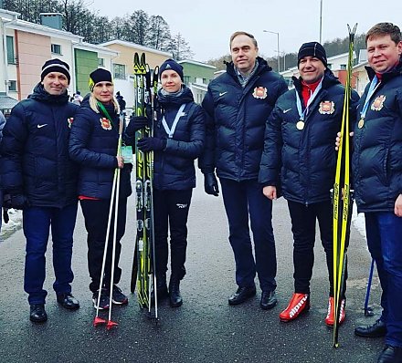 В "Минской лыжне-2021" приняла участие команда Гродненщины