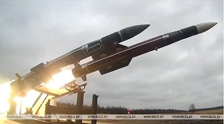 Первые испытания отечественной зенитной управляемой ракеты успешно прошли в Беларуси