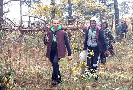 Экологический десант в Наче