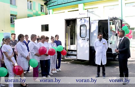 ФАП едет к пациентам. Для Вороновской районной больницы приобретен передвижной медицинский комплекс