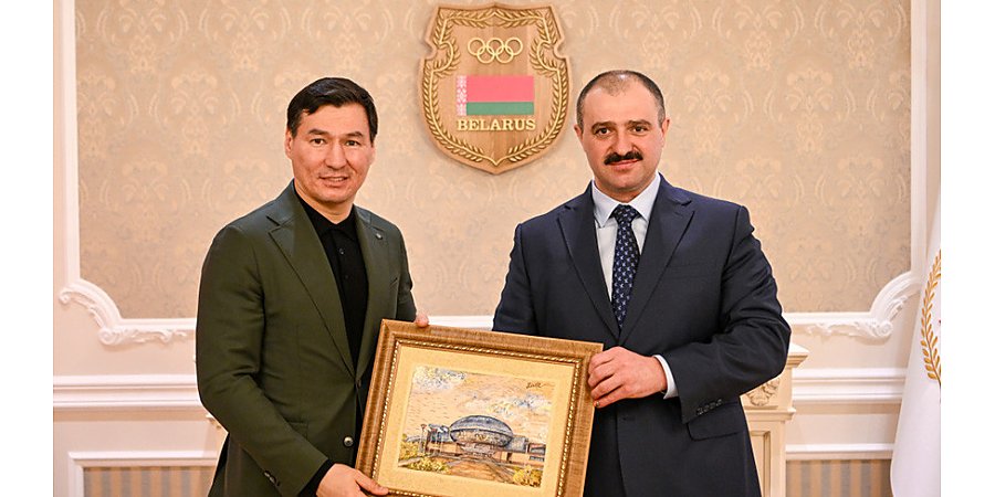 Проведение II Игр стран СНГ обсуждалось на встрече президента НОК Беларуси с главой Калмыкии