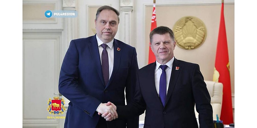 Губернатор Гродненской области провел рабочую встречу с председателем Федерации профсоюзов Беларуси