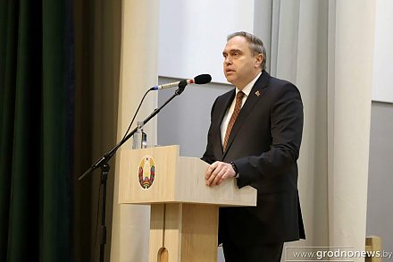 Председатель облисполкома Владимир Караник встретился с работниками РУП «Гродноэнерго»