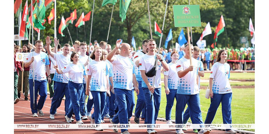 Спартакиада для белорусских СМИ стартовала в "Стайках"
