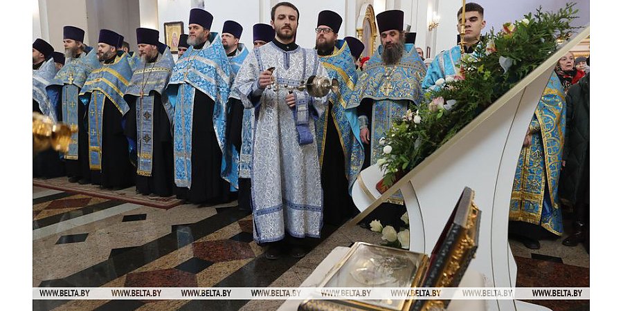 О пути ковчега с частью Пояса Пресвятой Богородицы и значении святыни рассказали в Витебске