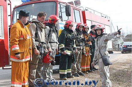 В Вороново прошли учения по гражданской обороне