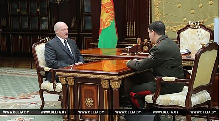 Борьба с коррупцией, разведка, общественная безопасность - Лукашенко принял с докладом председателя КГБ