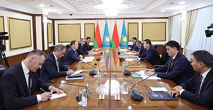 "Это хорошая динамика". Премьер-министры Беларуси и Казахстана обсудили экономическое взаимодействие