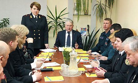 В Гродно создают центр безопасности, а в регионе появятся новые пожарные посты. На заседании областного совета «Белорусского добровольного пожарного общества» обсудили перспективы развития