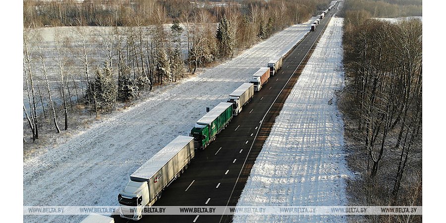Выезда в ЕС ожидают почти 1,6 тыс. грузовиков
