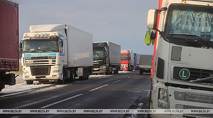 ГПК: количество грузовиков на въезд в Литву увеличилось с пятницы на 13%