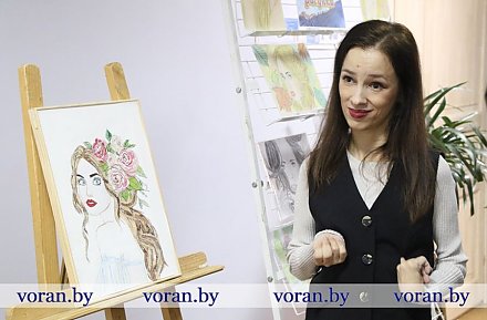«Живу, рисуя…» Персональная творческая выставка картин Виктории Перепечо из Вороново открылась сегодня в Вороновской районной библиотеке