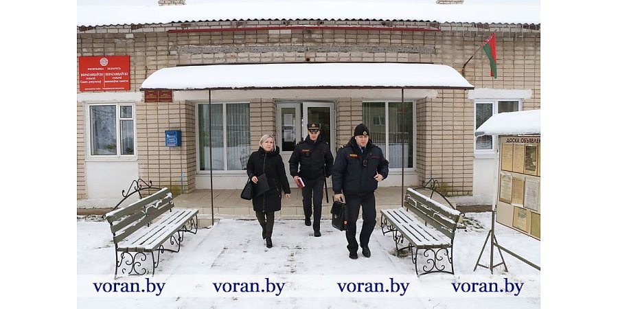 Комплексная профилактическая отработка по предотвращению правонарушений прошла на территории Переганцевского сельсовета. 