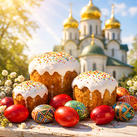Поздравление настоятеля храма Святого благоверного князя Александра Невского в Вороново иерея Игоря Волошина с Светлым Христовым Воскресением!