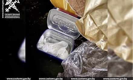 Гродненские таможенники изъяли амфетамин у гражданина Сербии